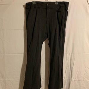 Torrid charcoal gray dress pant work pant